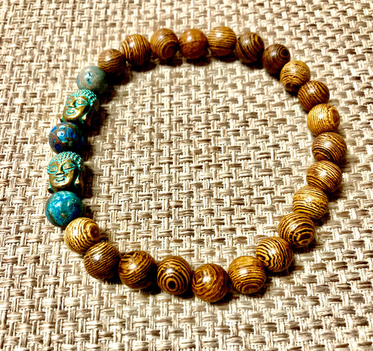 8” Men’s Crystal Bracelet